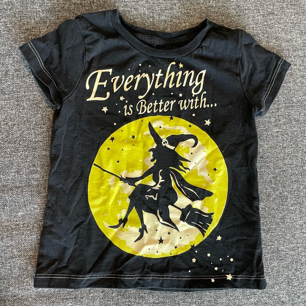 Peek Black Graphic Tee